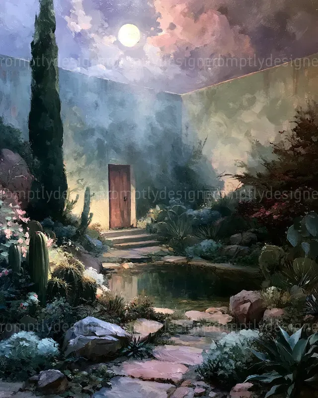 Romantic Desert Landscapes