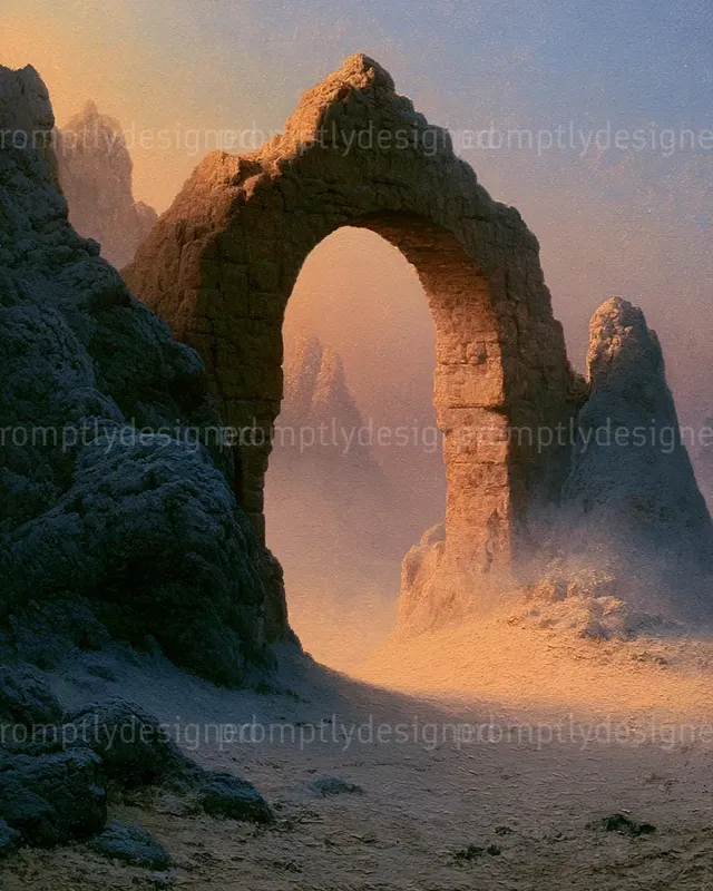 Romantic Desert Landscapes