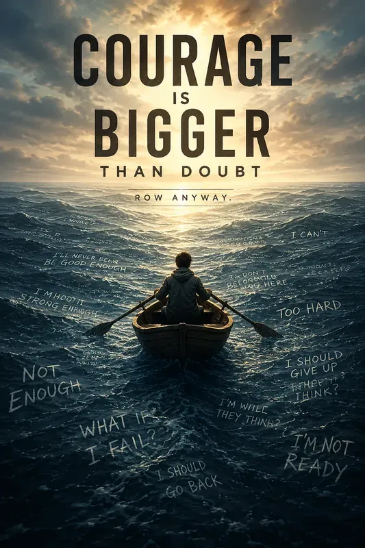 Surreal Metaphor Motivation Posters
