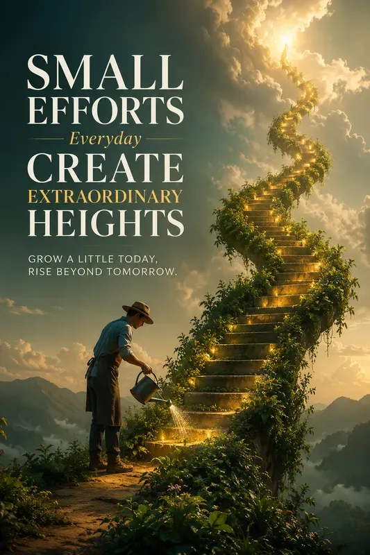 Surreal Metaphor Motivation Posters
