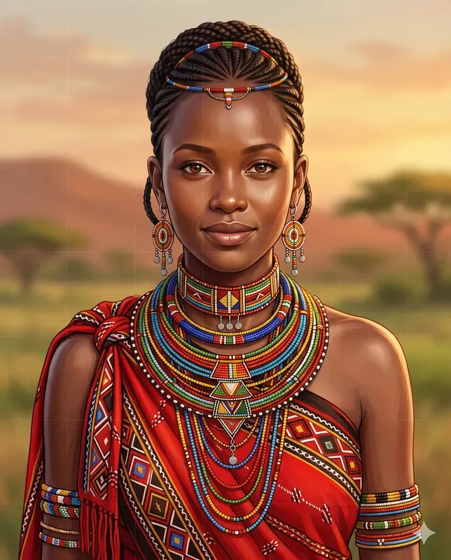 Traditional Clothing Culture Portraits