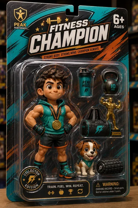 Pixarstyle Action Figures Blister Packs