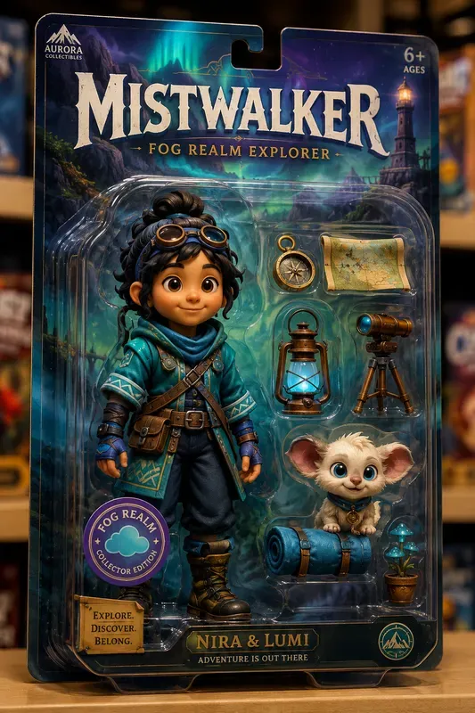 Pixarstyle Action Figures Blister Packs