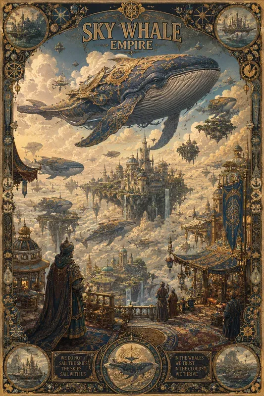 Mythic Worlds Vintage Poster Creators