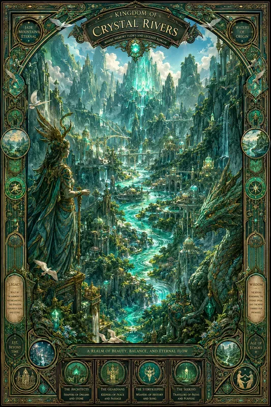 Mythic Worlds Vintage Poster Creators