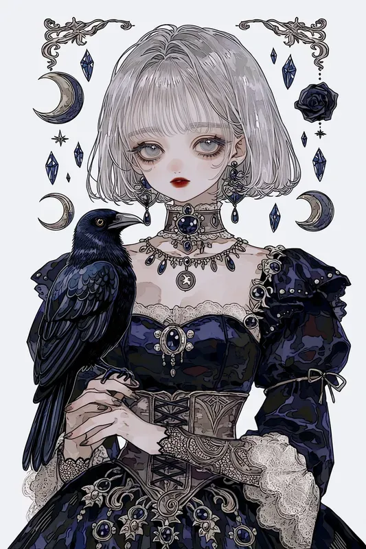 Whimsical Fantasy Character Clipart
