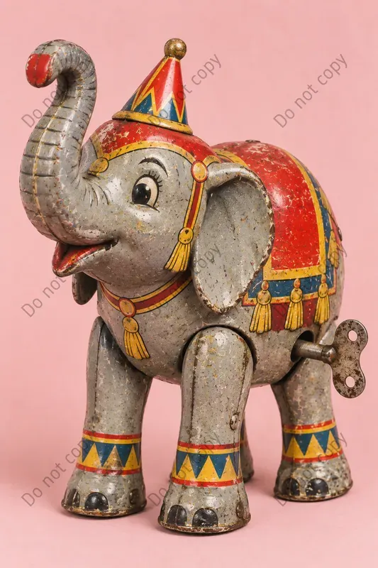 Vintage Tin Toy Character Prints