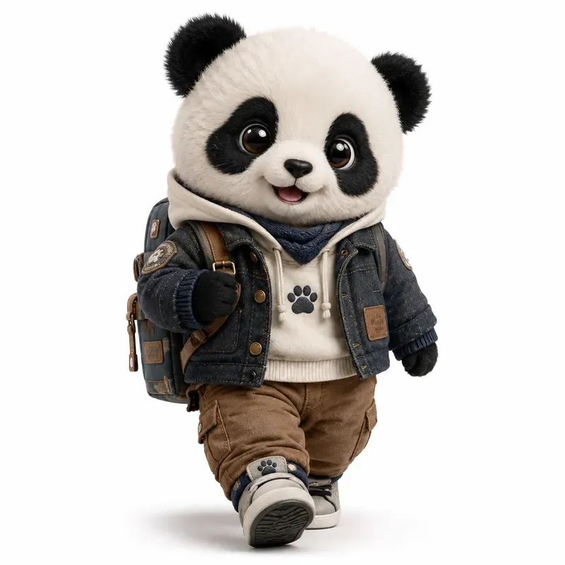 Cute Plush Character Adventure Packs
