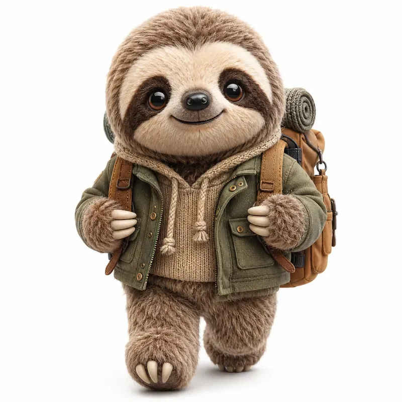 Cute Plush Character Adventure Packs