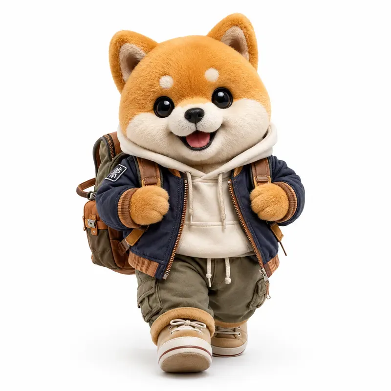 Cute Plush Character Adventure Packs