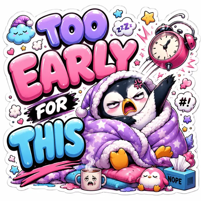 Cute Crisis Mascot Decals