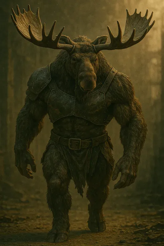 Muscular Anthropomorphic Animal Warriors