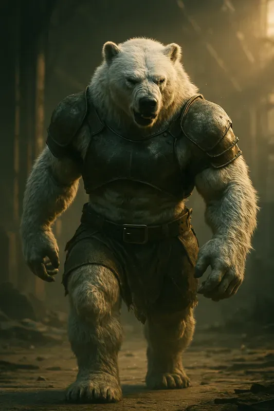 Muscular Anthropomorphic Animal Warriors