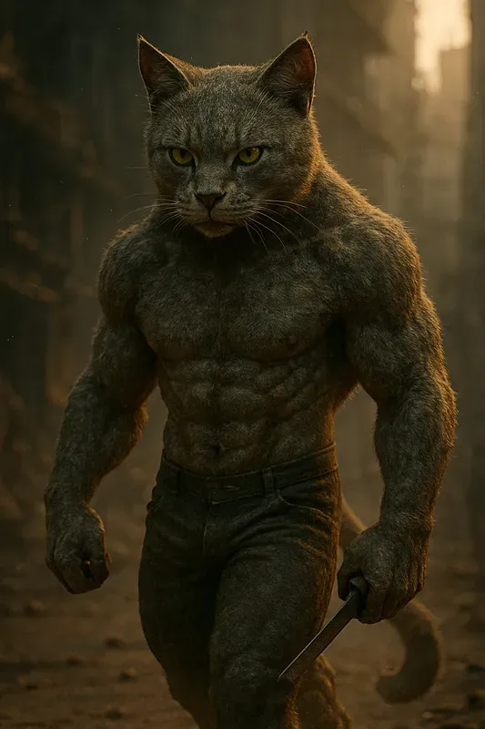 Muscular Anthropomorphic Animal Warriors