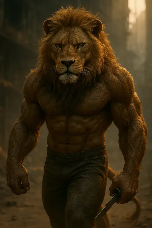 Muscular Anthropomorphic Animal Warriors