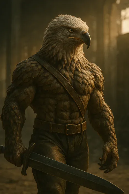 Muscular Anthropomorphic Animal Warriors