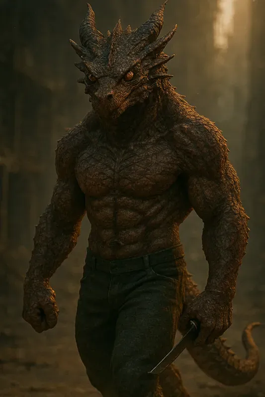 Muscular Anthropomorphic Animal Warriors