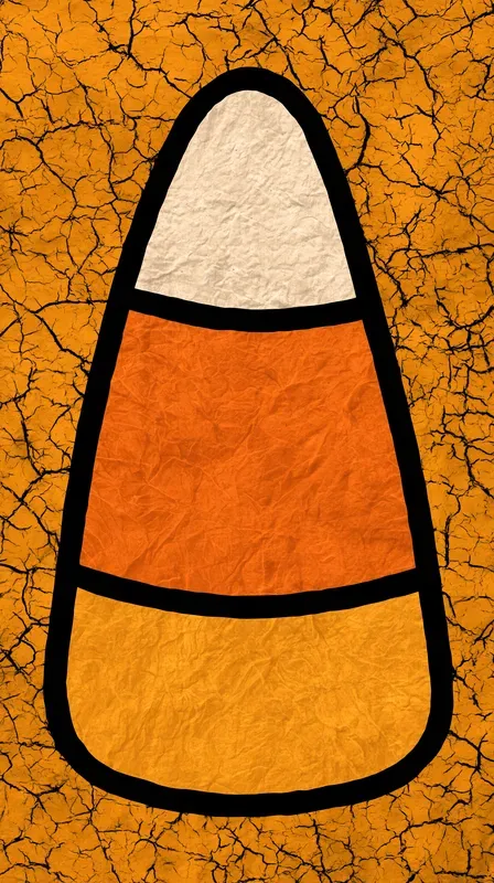Halloween Batik Crackle Phone Wallpapers