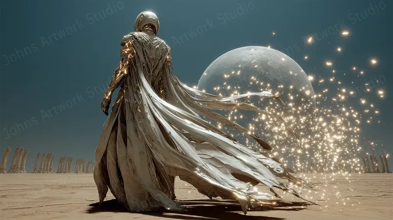 The Whispering Oracles Surreal Divinity