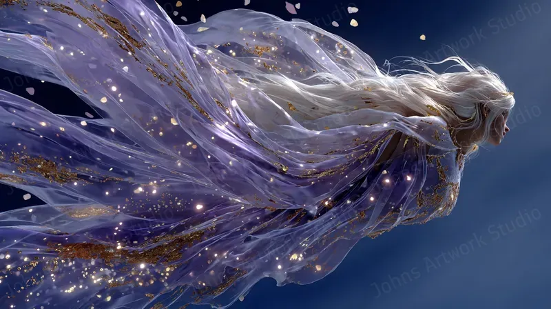 The Whispering Oracles Surreal Divinity