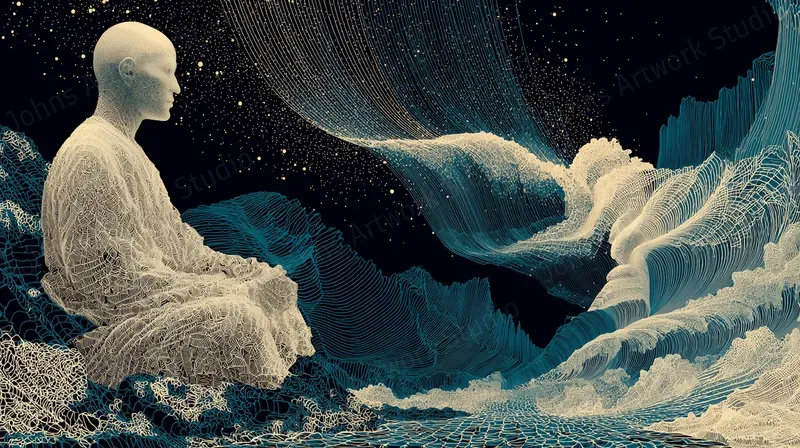 The Whispering Oracles Surreal Divinity