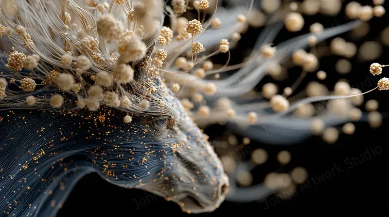 The Whispering Oracles Surreal Divinity