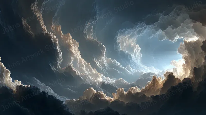 The Whispering Oracles Surreal Divinity