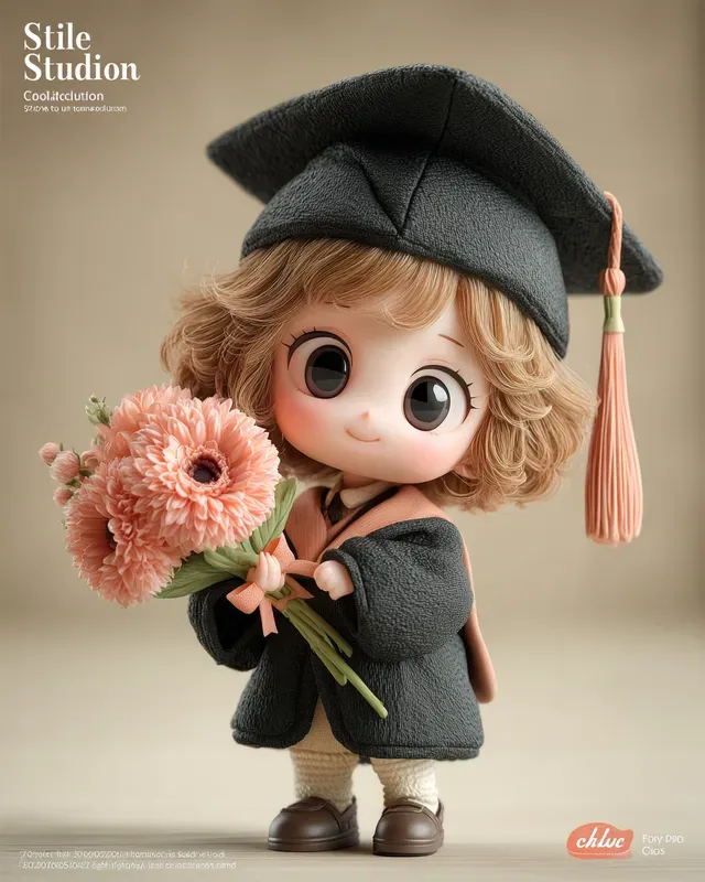 3D Graduation Blind Box Toys