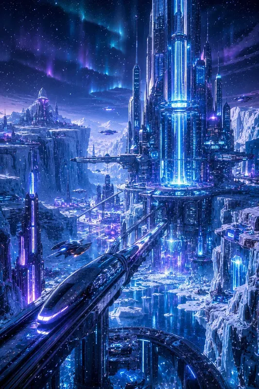 Neon Cyberfuture Cities