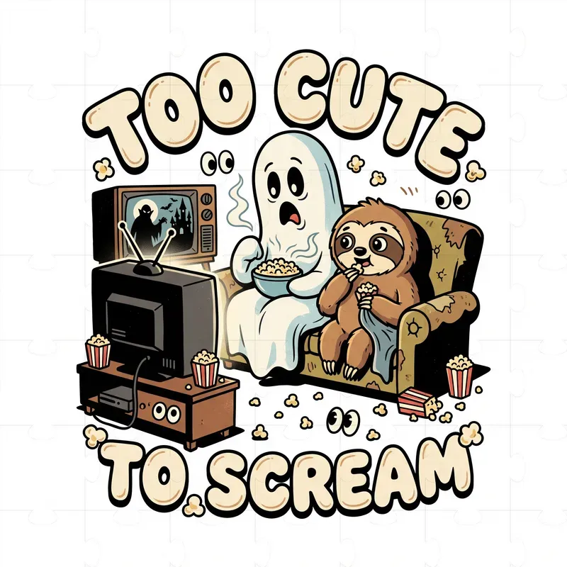 Retro Horror Cute Tshirts