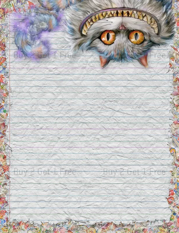 Alice In Candy Wonderland Plain Papers