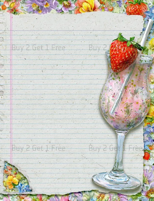 Alice In Candy Wonderland Plain Papers