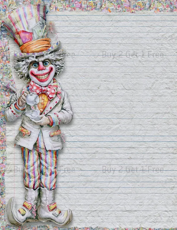 Alice In Candy Wonderland Plain Papers