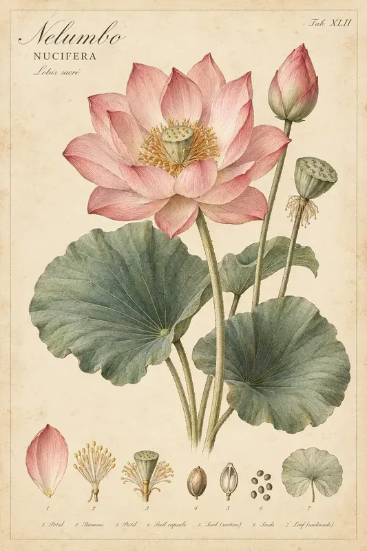Vintage Botanical Naturalist Art