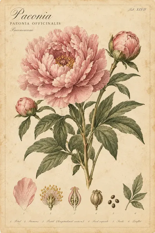Vintage Botanical Naturalist Art
