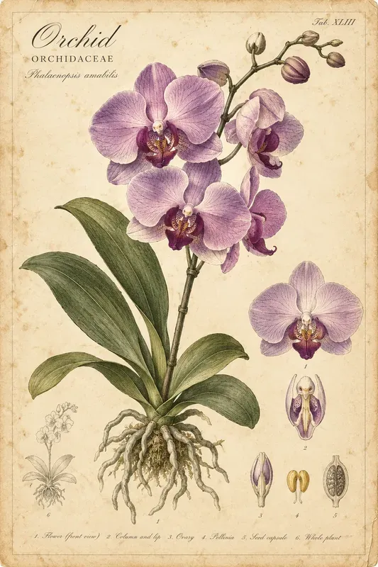 Vintage Botanical Naturalist Art