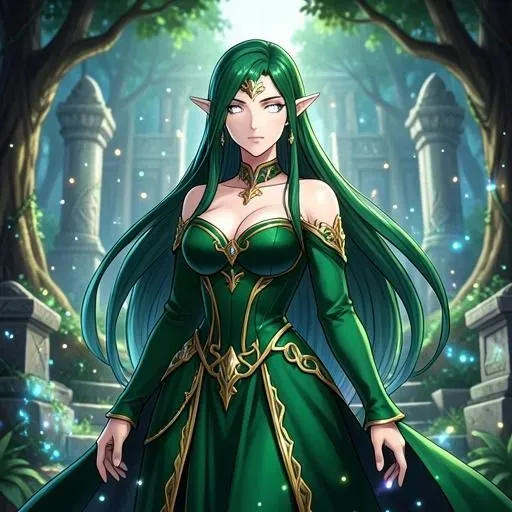 Fantasy Elf Princesses Magical Kingdoms