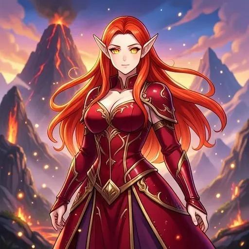 Fantasy Elf Princesses Magical Kingdoms