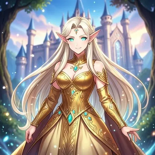 Fantasy Elf Princesses Magical Kingdoms