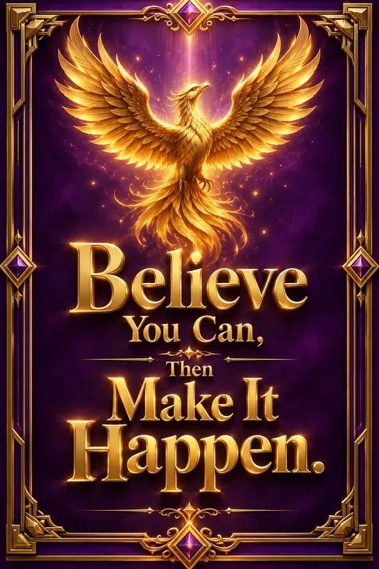Luxury Gold Motivational Posters