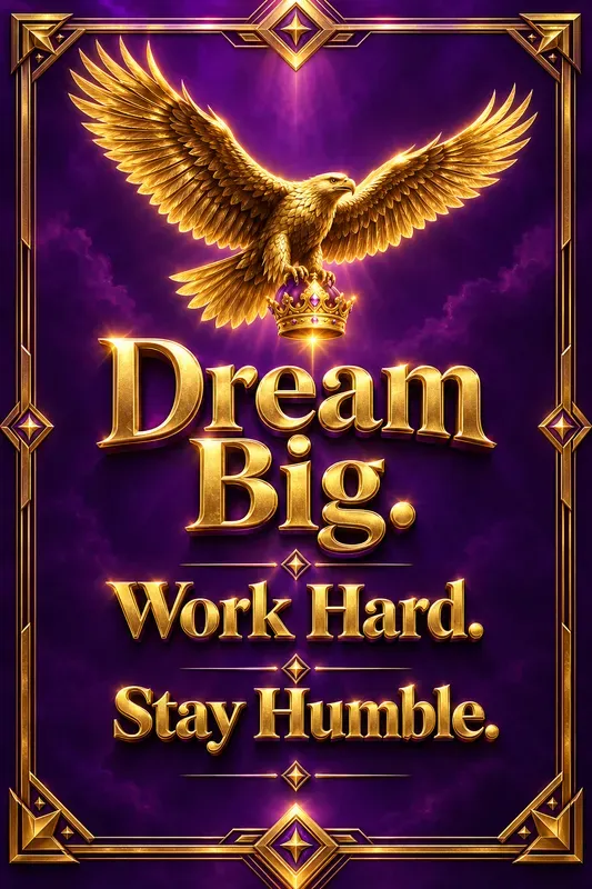 Luxury Gold Motivational Posters