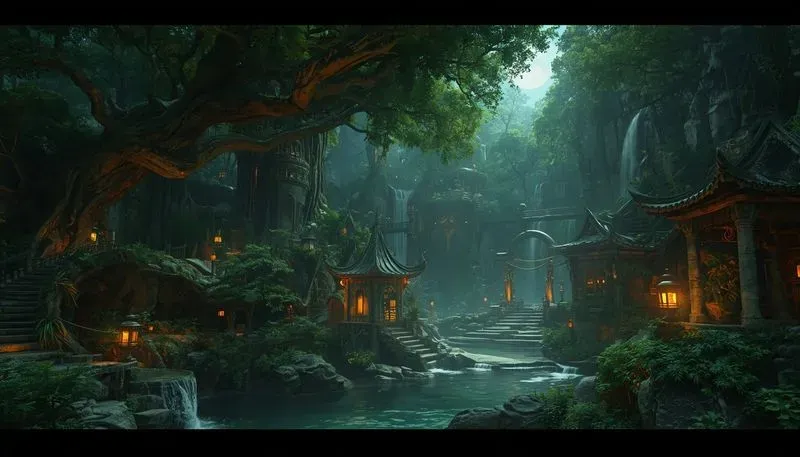 Mystical Elven Sanctuaries