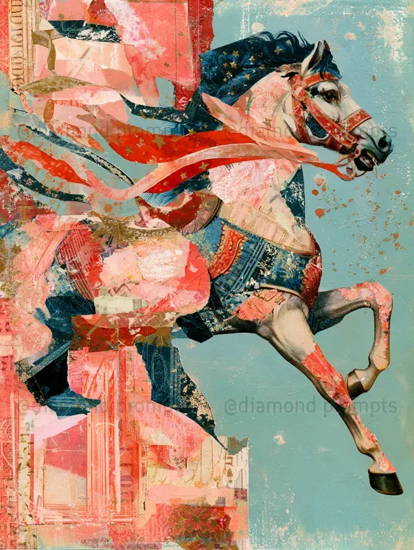 Layered Worlds In Contemporary Collages