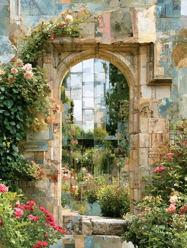 Layered Worlds In Contemporary Collages