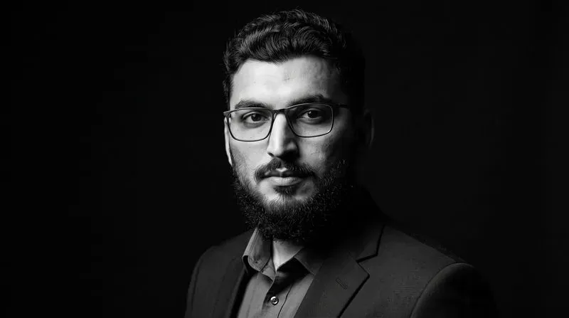 Monochromatic Studio Portrait Photos