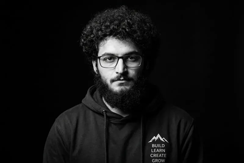 Monochromatic Studio Portrait Photos