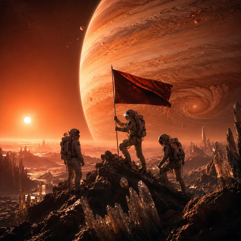Deep Space Cinematic Scifi Visuals