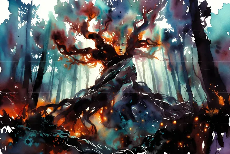 Epic Fantasy Watercolors