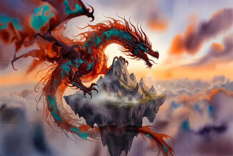 Epic Fantasy Watercolors