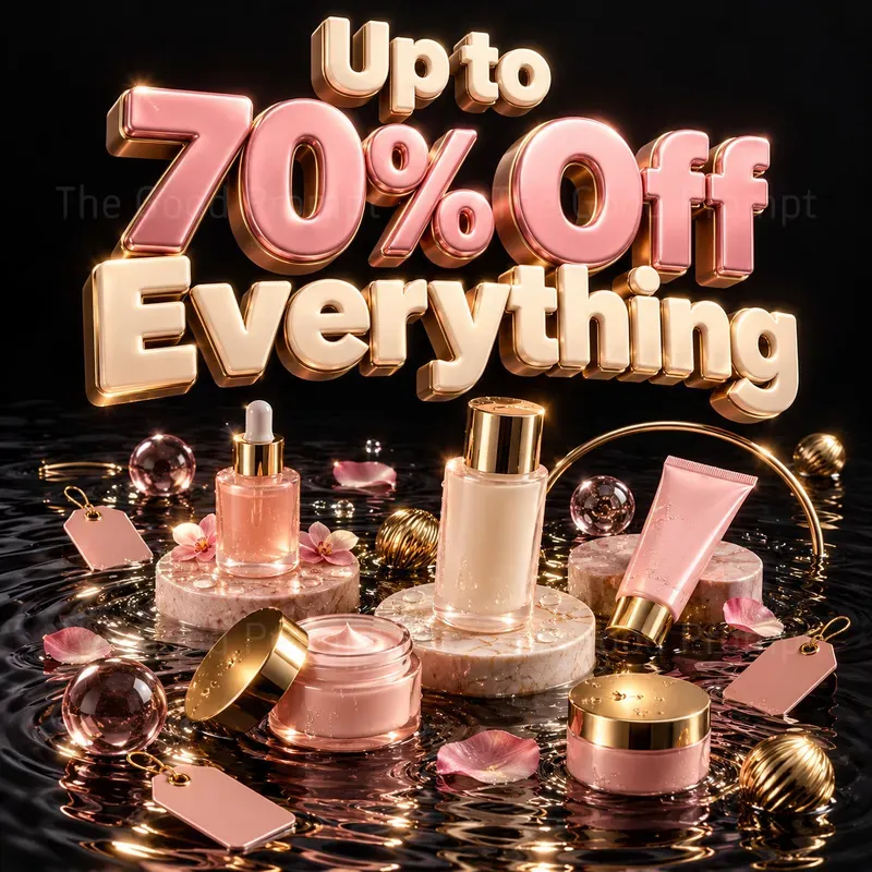 Black Friday 3D Sale Poster Generator